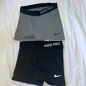 Nike Pro women’s compression shorts